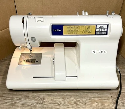 Brother PE-150 Computerized Auto Threading Embroidery Machine - Image 1 of 4