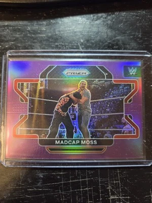 2022 Panini Prizm WWE Madcap Moss Purple 054/149 #56 Smackdown NXT - Image 1 of 3