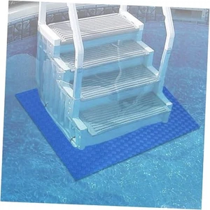 Swimming Pool Ladder Step Mat - 36 * 36in Large Non-Slip Texture Pad for In - Picture 1 of 8