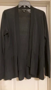 The Limited schwarze Strickjacke vorne offen Größe Small Tall ausgestellter Saum - Bild 1 von 2