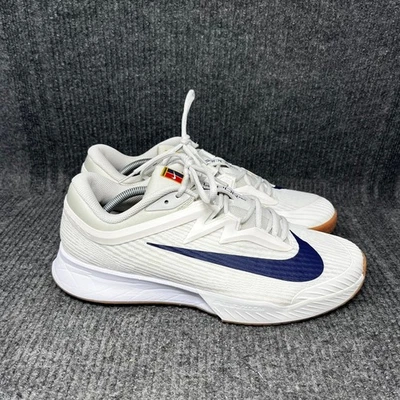 Nike Court Air Zoom Vapor Pro 3 HC Light Bone White Tennis Mens 12 FZ2161-100 - Image 1 of 4
