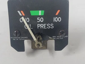 ROCHESTER OIL PRESSURE  GAUGE-MECHANICAL GAUGE 5-01249 USA - Picture 1 of 3