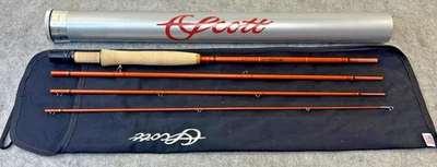Scott F Series 6’6” 3 WT 4 piezas caña de mosca de fibra de vidrio - ¡Nunca se pescó! Foto 1 de 4