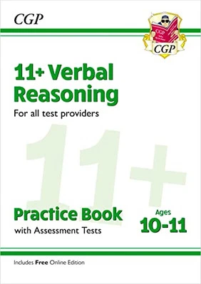 11+ Verbal Reasoning Practice Book & Asse..., CGP Books - Image 1 of 2