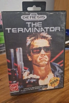 The Terminator - Sega Genesis - CIB + Manual - Tested + Fast Shipping Authentic  - Image 1 of 4