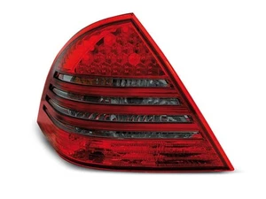 Tail Lights für Mercedes C-CLASS W203 Sedan 00-03 Red Smoke LED TUNING DE 6-PIN - Bild 1 von 9