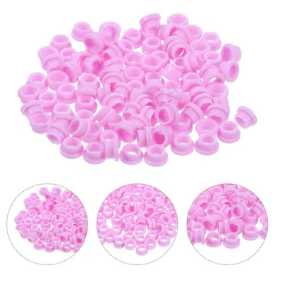 100pcs Ceramic Wire Threading Eyelets - Ceramic High Temperature - Image 1 of 4