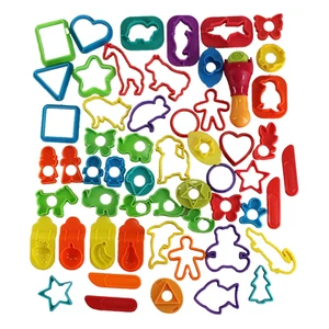 Play Doh Juguetes 56 Piezas Lote Moldes Accesorios Cortadores Herramientas Formas Animales Personas - Imagen 1 de 5