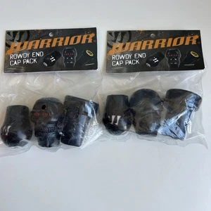 Menge 3 Warrior Rowdy Endkappe 3er Pack mit einem Totenkopf, ein 8 Ball, ein D-Knob - Bild 1 von 2