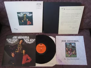 Jimi Hendrix Are you Experienced UK Vinyl LP in Limited Box by HMV Shop Booklet - Picture 1 of 12