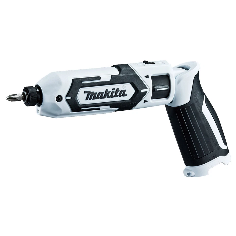 Makita Rechargeable Pen Type Impact Driver White Body Only TD022DZW - Image 1 of 1