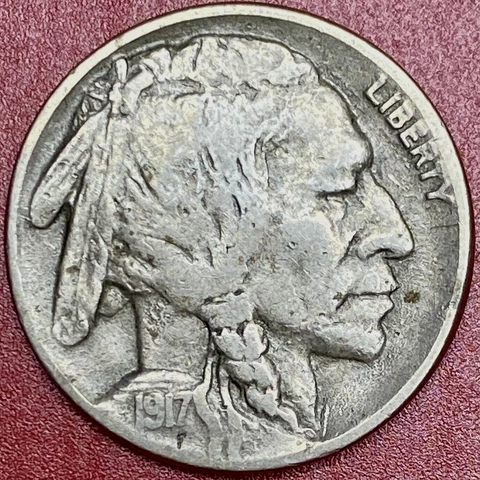 1917-D BUFFALO NICKEL Cover