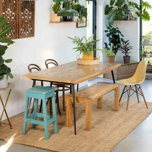 Rug Jute Carpet Rectangle Natural Sisal Runner Scandi Rustic Look Braided Style - Picture 1 of 6