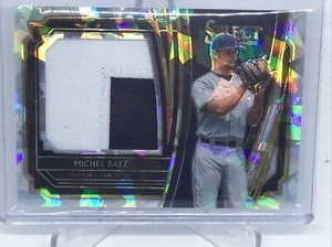 Michel Baez 2020 Select Rookie Patch Cracked Ice /25 RJS-MB 18/25 Prizm Padres - Picture 1 of 12