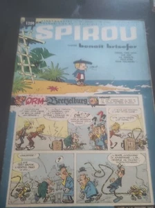 SPIROU N° 1209 DUPUIS - 1961  - sans Mini Récits - Bandeau Benoit BISEFER - Picture 1 of 1
