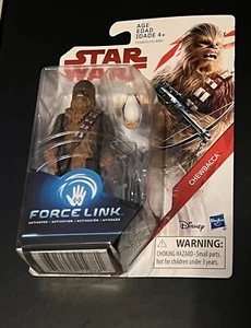Star Wars Force Link 3.75" Toy Action Figure Chewbacca & Porg - New - Picture 1 of 1