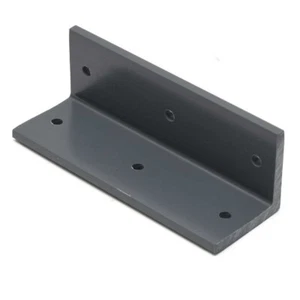 Sea Ray Boat Gas Fuel Tank Mounting Bracket | 90 Degree 6 Inch PVC - Picture 1 of 3