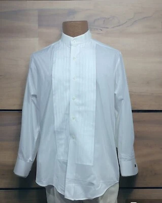 Mandarin Collar Tuxedo Shirt  (J Crew Knock Off) -Cruise Waitstaff - Image 1 of 4