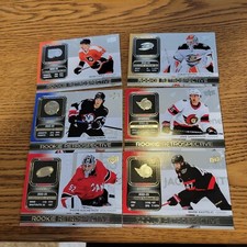 2023-24 Upper Deck Rookie Retrospective Lot Of 6