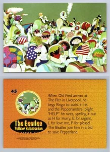 The Beatles : Yellow Submarine #45 Comic Images 1999 Photocard - Picture 1 of 1