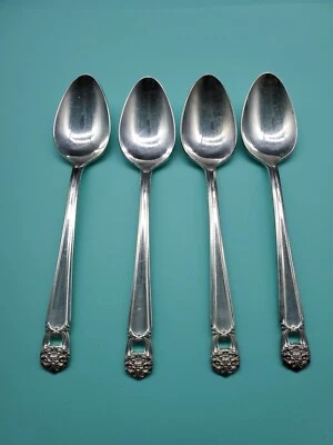 International Eternally Yours Silver plate Teaspoons Set of 4 - Image 1 of 2