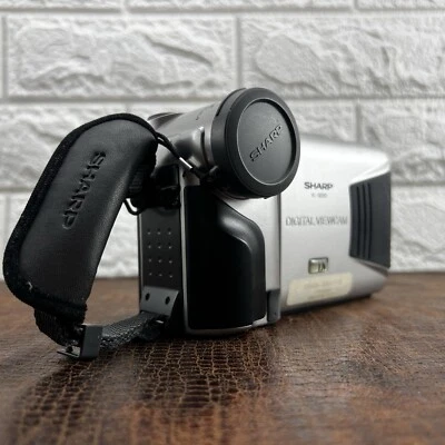 Sharp VL-SD20 Minidv ViewCam Mini Camcorder Video Camera No Charger UNTESTED - Image 1 of 4