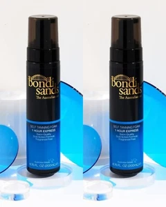 2x Bondi Sands 1 Hour Express Self Tanning Foam Dark Bronzer Tanner 6.76oz - Picture 1 of 6