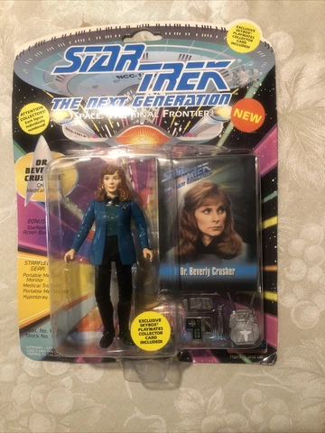Star Trek The Next Generation Dr. Beverly Crusher Action Figure 1993 Playmates Cover