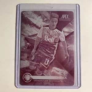 Christian Techera 1/1 rare Mls 2016 Topps Printing plate Vancouver Whitecaps - Picture 1 of 2
