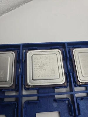 1x RETRO PROZESSOR CPU AMD AMD-K6-2/500AFX 500MHz SOCKEL SUPER 7 (A15) - Bild 1 von 3