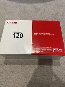 Canon 120 Toner Cartridge Black Genuine Original Authentic - Picture 1 of 4