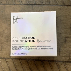 It Cosmetics Celebration Powder Foundation Illumination Light Full Coverage New - Picture 1 of 4