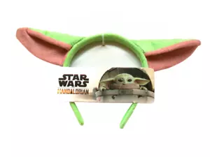 Disney Star Wars The Mandalorian Baby Yoda Ears Diadema Coleccionable El Niño - Imagen 1 de 2