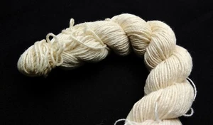AHIMSA Organic Pure Eri Silk 12 Ply Yarn FREE SHIP-KNIT LOVERS 500gm - Picture 1 of 5