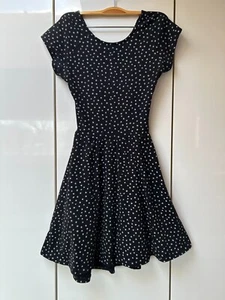Robe noire à étoiles blanches - Taille Unique - Imagen 1 de 4