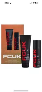FCUK Sport Duo Body Spray Wash Gel Mens Christmas Gift Set - Picture 1 of 1