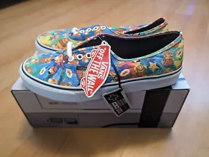 VANS x NINTENDO SUPER MARIO World Bros Universal Autentico Vintage Uomo USA 10 - Foto 1 di 7