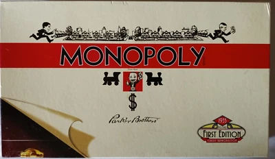 REPLACEMENT BOX ONLY for Monopoly 1935 Deluxe First 1st Edition - VG+ condition - Image 1 of 3
