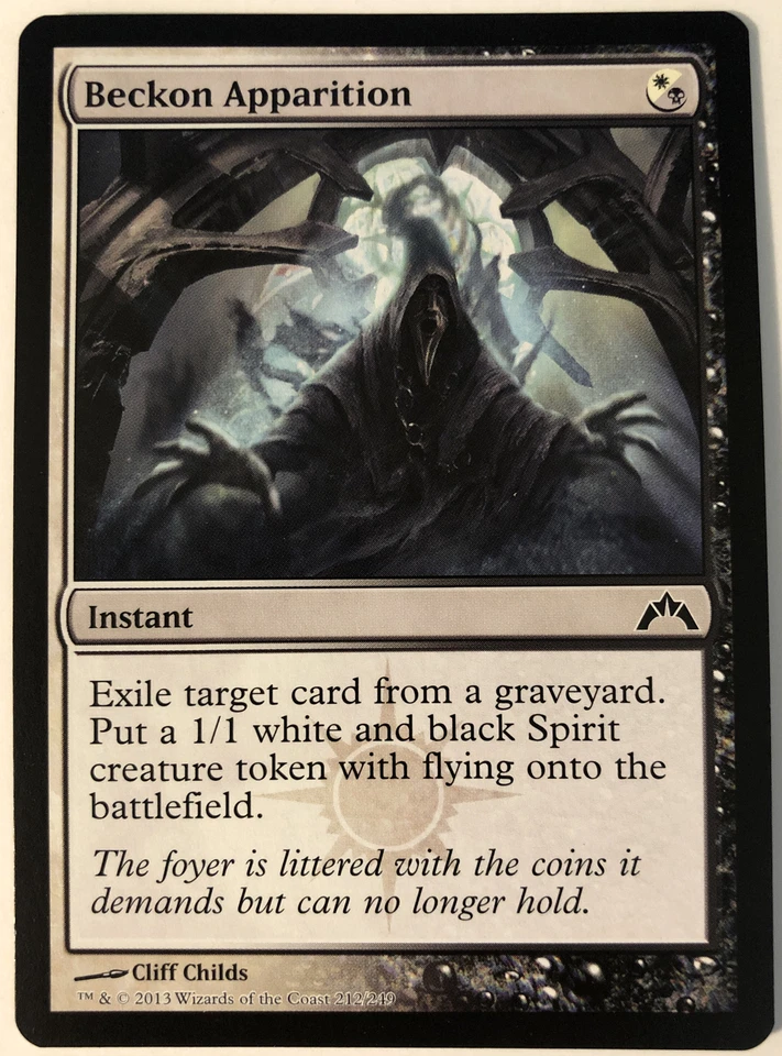 MTG Beckon Apparition Gatecrash 212 Regular Common - Image 1 of 1