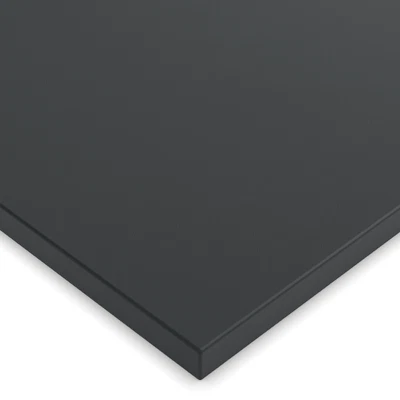 X57 Dekorplatte Schwarz 19mm - Spanplatte Tischplatte - 2mm ABS Kante - nach Maß - Bild 1 von 3