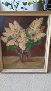 Antikes Ölgemälde auf Leinwand F. Kaiser - Bild 1 von 5