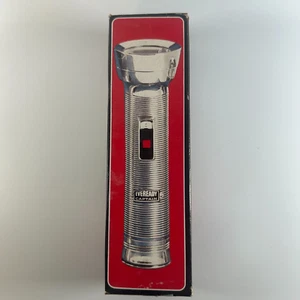 Vintage EverReady Captain Ribbed Flashlight Union Carbide USA In Box - READ! - Picture 1 of 4