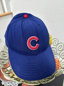 Chicago Cubs New Era Authentic Collection 59FIFTY Blue Fitted Hat - 7  1/2 - Picture 1 of 3