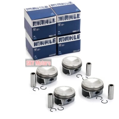 Juego de pistones y anillos x4 Φ82,51 mm / Φ21 mm para VW Golf Scirocco AUDI S3 TTS 2,0 TFSI Foto 1 de 4