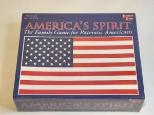 America's Spirit Family Game for Patriotic Americans 2001 - Sealed! - Picture 1 of 3