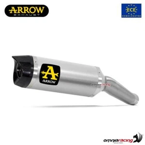 Terminale di scarico Arrow Thunder omologato in alluminio per Yamaha R3 2022> - Foto 1 di 8