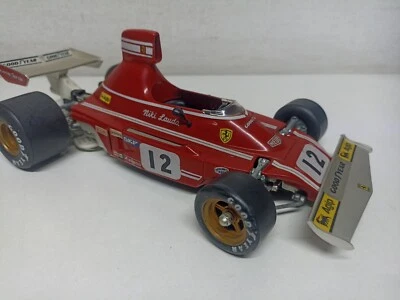 Ferrari 312 B3 Scala 1/16 Niki Lauda N.12 Polistil Diecast-Y1-H13 - Immagine 1 di 4
