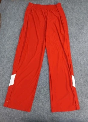 Pantalones de chándal Russell Athletics Breakaway XL rojo blanco Tearaway broches de presión de baloncesto Foto 1 de 4