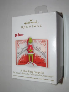 PUNZE ANDENKEN GRINCH STOLA WEIHNACHTEN SCHOCKIERENDE ÜBERRASCHUNG ORNAMENTE DR SEUSS - Bild 1 von 6