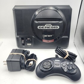 Sega Genesis Console 16-Bit - 1601 Tested 1st Gen W/ Controller & Cables 